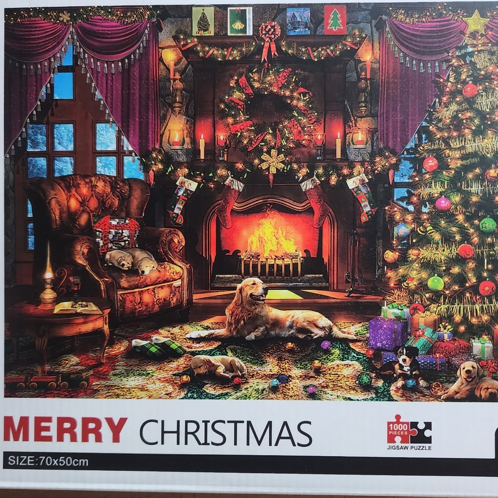 🎄🧩 1000 piece puzzle